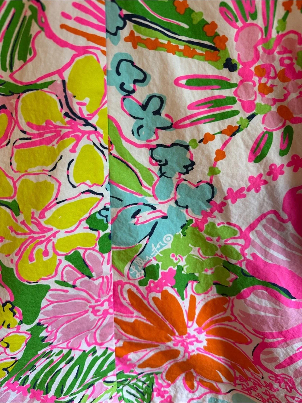 Lilly for Target Multicolor Floral Shift Dress